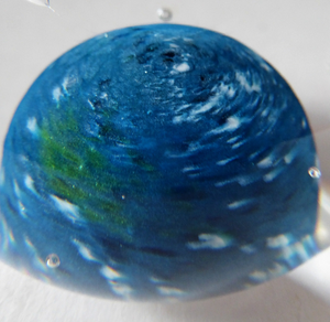 SCOTTISH PAPERWEIGHT. Limited Edition Caithness Glass. 1970s Designed Peter Holmes and Entitled First Quarter