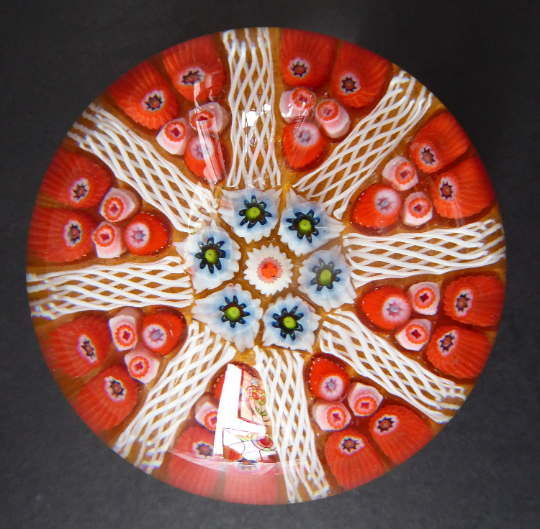 Vintage Scottish Strathearn Paperweight