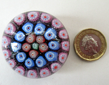 Load image into Gallery viewer, 1970s MINIATURE Scottish Strathearn Glass Paperweight
