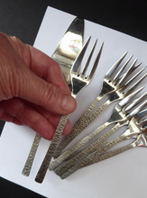 Load image into Gallery viewer, Vintage Viners Studio Pastry Forks by Gerald Benney
