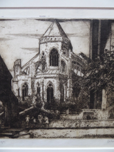 Load image into Gallery viewer, McIntosh Patrick 1920s Drypoint Etching Bruges Belgium
