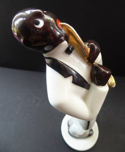 Very Rare ROBJ Collection ART DECO French Jazz Band Saxophone Player Figurine; c 1928