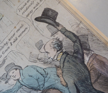 Load image into Gallery viewer, Georgian Satirical Print John Doyle. John Gilpin 1830s
