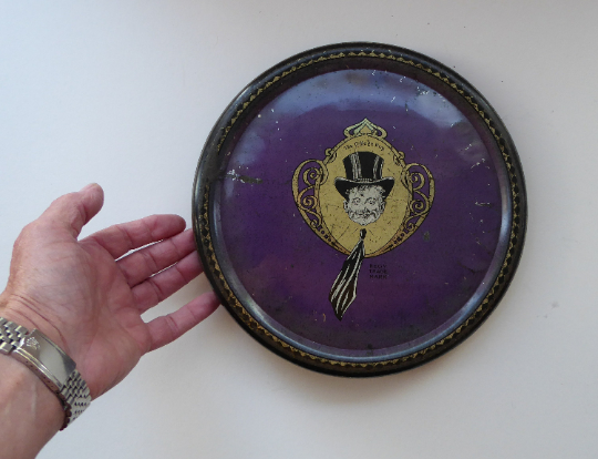 Horner's Toffee Tin College Boy Image on Lid