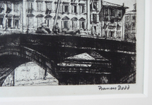 Load image into Gallery viewer, Francis Dodd Etching Ponte di Mezzo Pisa 1915
