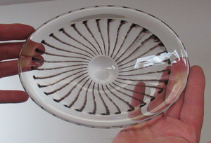 1950s Vicke Lindstrand Kosta Glass Bowl
