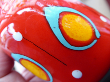 Load image into Gallery viewer, 1960s BRISTOLIA, ITALY Pottery Cruet Set. Salt and Pepper Pot, Mustard Pot on Stand
