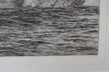 Load image into Gallery viewer, ORIGINAL ETCHING: William Lionel Wyllie (1851 – 1931) Battle of Trafalgar; c 1920. Pencil Signed
