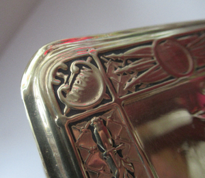 Original WWI Brass Princess Mary Christmas Tin