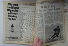 Load image into Gallery viewer, Official Report of the Olympic Games. Xth Winter Olympics Grenoble and XIX Olympiad MEXICO CITY 1968. Rare Publication. Soft Cover
