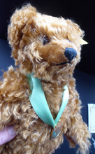 Load image into Gallery viewer, Vintage STEIFF Danbury Mint BEAR. Long Curly Auburn Mohair. Issue 669521
