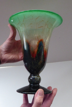 Load image into Gallery viewer, ART DECO WMF Ikora Flared Trumpet Shape Vase by Karl Wiedmann. Made in Germany, 1930s
