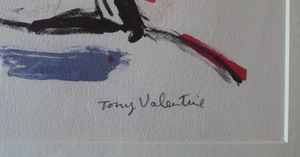 Scottish Art for Sale Tony Valentine Abstract Signed Print Mid Century 1960s