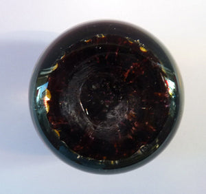 Gorgeous Colours. Scottish Glass - Strathearn Millefiori Canes and Latticino Nine Spoke Paperweight