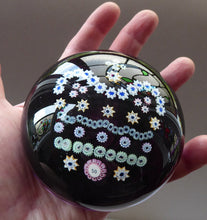 Load image into Gallery viewer, Lovely Vintage COLIN TERRIS Golden Jubilee Scottish Caithness Glass Paperweight: TRIBUTE
