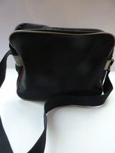 Load image into Gallery viewer, Vintage DESIGNER 1980s I love Red or Dead Cross Body or Messenger Bag with Zip Closure and Front Open Pocket Section
