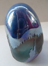 Load image into Gallery viewer, Vintage SCOTTISH Caithness Glass Paperweight: Sword in the Stone by Philip Chaplain
