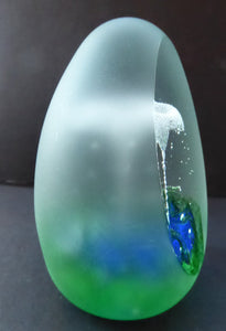 Vintage SCOTTISH Caithness Glass Paperweight: Fairy Tale by Colin Terris; 1994