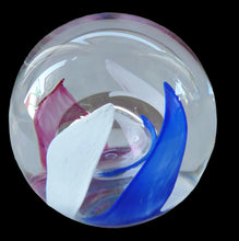 Load image into Gallery viewer, LARGE Vintage Limited Edition SCOTTISH Caithness Glass Paperweight: Fanfare by Alistair Macintosh, 1989
