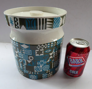MASSIVE and Rare Tivoli Pattern PORTMEIRION Storage Jar. Susan Williams-Ellis Design 1964: 7 3/4 inches