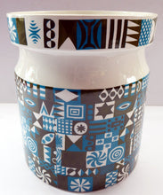 Load image into Gallery viewer, MASSIVE and Rare Tivoli Pattern PORTMEIRION Storage Jar. Susan Williams-Ellis Design 1964: 7 3/4 inches
