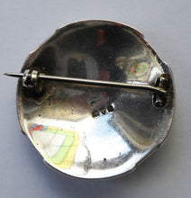 Load image into Gallery viewer, Lovely Silver Celtic Knotwork Shield Brooch by Shipton &amp; Co. Hallmarked Chester 1948
