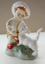 Load image into Gallery viewer, Royal Worcester Figurine SNOWY (variant of September). Modelled by Freda Doughty. No. 3457 PRISTINE
