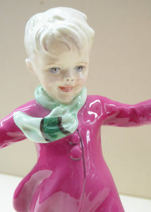 Royal Worcester Figurine JANUARY. Modelled by Freda Doughty. No. 3452. PRISTINE