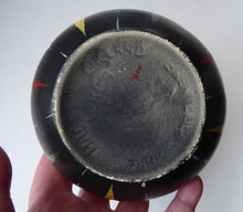 Load image into Gallery viewer, Rare BRENTLEIGH WARE 1950s Atomic Gourd Shaped Vase: LORCA Shape and Rarer Beige Colour
