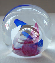Load image into Gallery viewer, LARGE Vintage Limited Edition SCOTTISH Caithness Glass Paperweight: Fanfare by Alistair Macintosh, 1989
