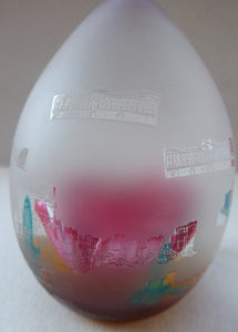 SCOTTISH Caithness Glass Paperweight: Golden Jubilee by Colin Terris Media 1 of 5