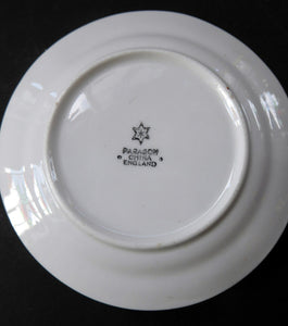 PARAGON China NURSERY WARE. 1920s Child's Side Plates. Dolly's School and Dolly's Doctor Pattern