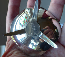Load image into Gallery viewer, TWO / MATCHING PAIR of Danish Square Shaped Small Silver Plate Taper Berg Candle Holders
