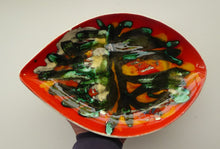 Load image into Gallery viewer, 1970s Poole Delphis Shield Dish by Pamela Bevans
