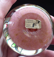 Load image into Gallery viewer, Scottish PERTHSHIRE Paperweight. Sugar Pink Ground
