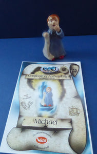 Cute Wade PETER PAN COLLECTION. Michael Darling Figurine. Limited Collection