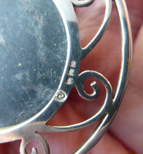 Load image into Gallery viewer, 1970s Scottish Hebridean Silver Pendant. Stylish design after John Hart, with Edinburgh hallmark for 1977
