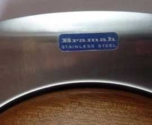 Load image into Gallery viewer, Vintage 1960s Bramah Teak and Stainless Steel Chopping Board
