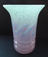 Load image into Gallery viewer, SCOTTISH GLASS by VASART. Fine Vintage Large Art Glass Vase, 1950s. 7 inches in height
