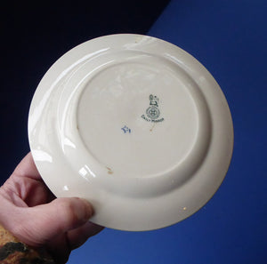 1920s Royal Doulton Daily Mirror Pip, Squeak & Wilfred Side Plate. 6 1/2 inches diameter. EXTREMELY RARE