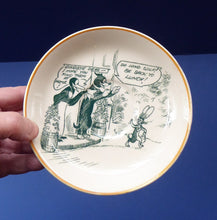 Load image into Gallery viewer, 1920s Royal Doulton Daily Mirror Pip, Squeak &amp; Wilfred Saucer. EXTREMELY RARE
