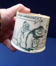 Load image into Gallery viewer, 1920s Royal Doulton Daily Mirror Pip, Squeak &amp; Wilfred Child&#39;s Mug. EXTREMELY RARE
