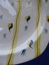 Load image into Gallery viewer, 1950s MIDWINTER Square Dinner Plates. Collectable FIESTA PATTERN. Designed by Jessie Tait in 1953
