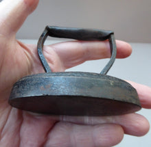 Load image into Gallery viewer, Antique MINIATURE TOY 19th century Laundry Cast Iron Sad Iron or Flat Iron. Excellent Condition
