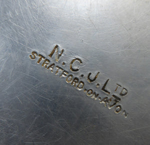 Aluminium Biscuit Box - Modelled on a Pewter Arts & Crafts Design  which was originally made for Liberty by Archibald Knox