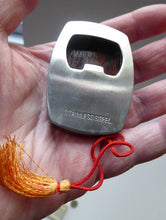 Load image into Gallery viewer, 1970s Danish Steel &amp; Rosewood Bottle Opener

