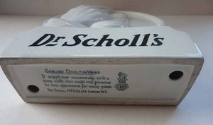 1930s ROYAL DOULTON Ceramic Feet. Rare Dr Scholl’s Advertising Display. Very Quirky & Sculptural