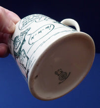 Load image into Gallery viewer, 1920s Royal Doulton Daily Mirror Pip, Squeak &amp; Wilfred Child&#39;s Mug. EXTREMELY RARE
