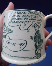 Load image into Gallery viewer, 1920s Royal Doulton Daily Mirror Pip, Squeak &amp; Wilfred Child&#39;s Mug. EXTREMELY RARE
