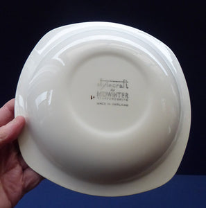 1950s MIDWINTER Shallow Bowl. Collectable FIESTA PATTERN. Designed by Jessie Tait in 1953